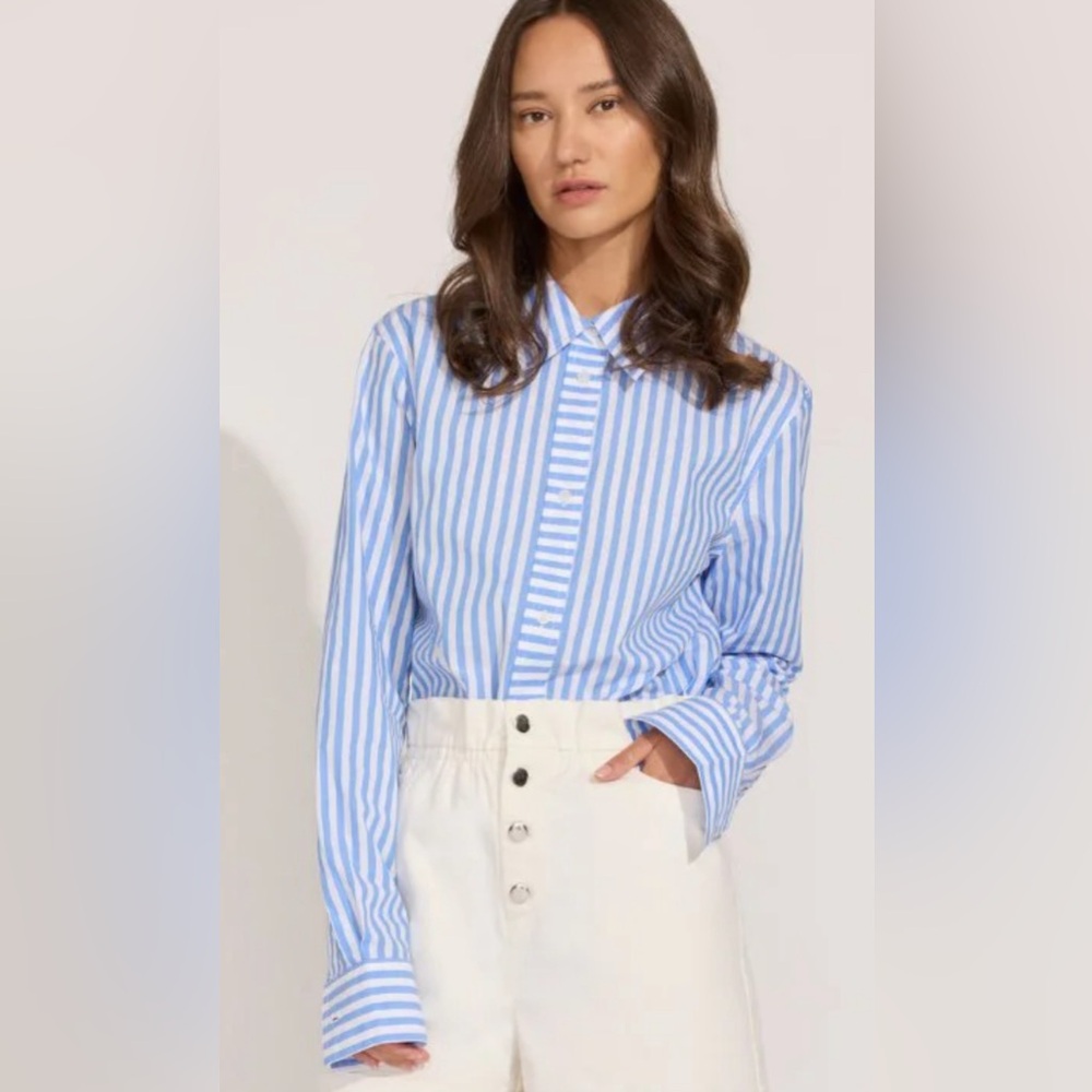 Solid & Striped Lauren button down. NWT.